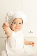 Baby photo shoot Little Cook