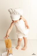 Baby photo shoot in the studio