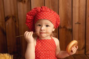Baby photo shoot in the studio of Tallinn