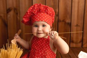 Baby photo shoot in the studio of Tallinn