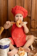 Baby photo shoot in the studio of Tallinn