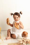 Baby photo shoot in the studio of Tallinn